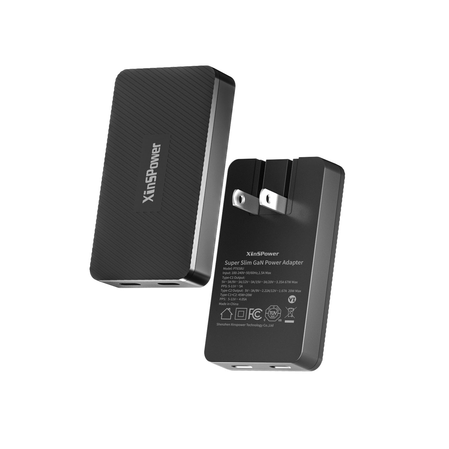 65W Ultra-thin GaN Charger