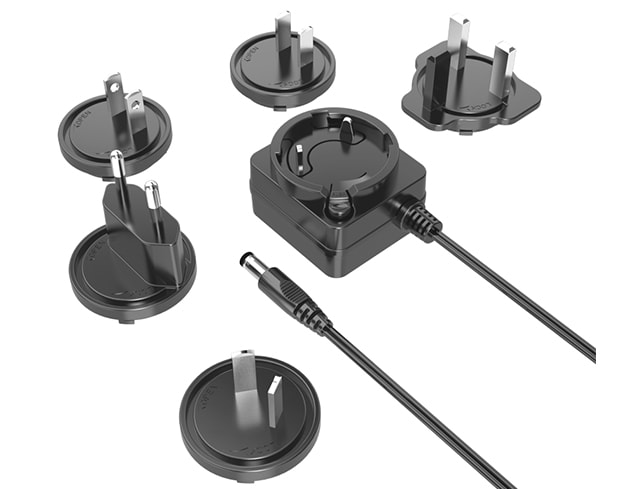 Interchangeable Plug-in AC/DC Adapter