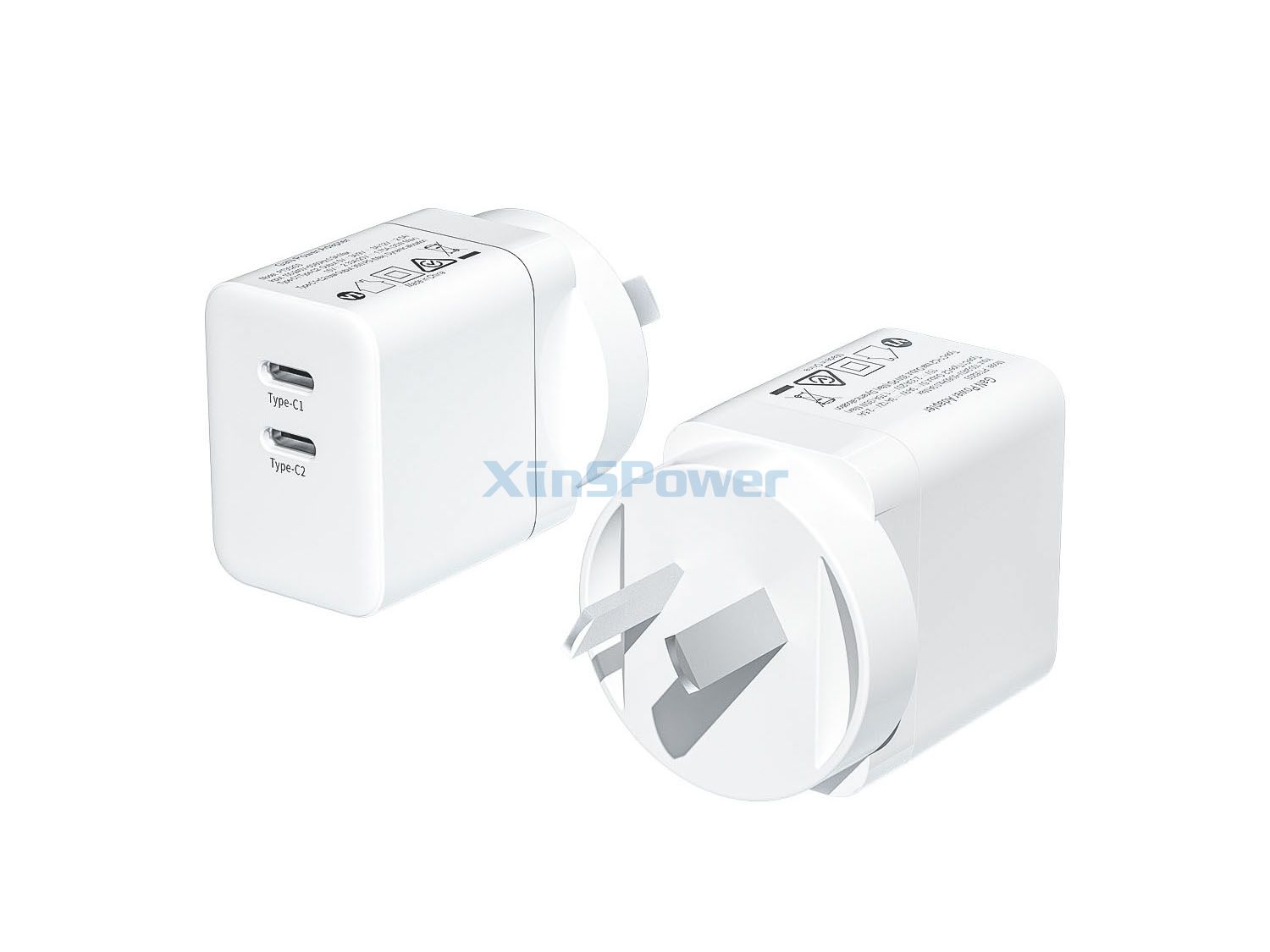 35W Dual USB-C Power Adapter