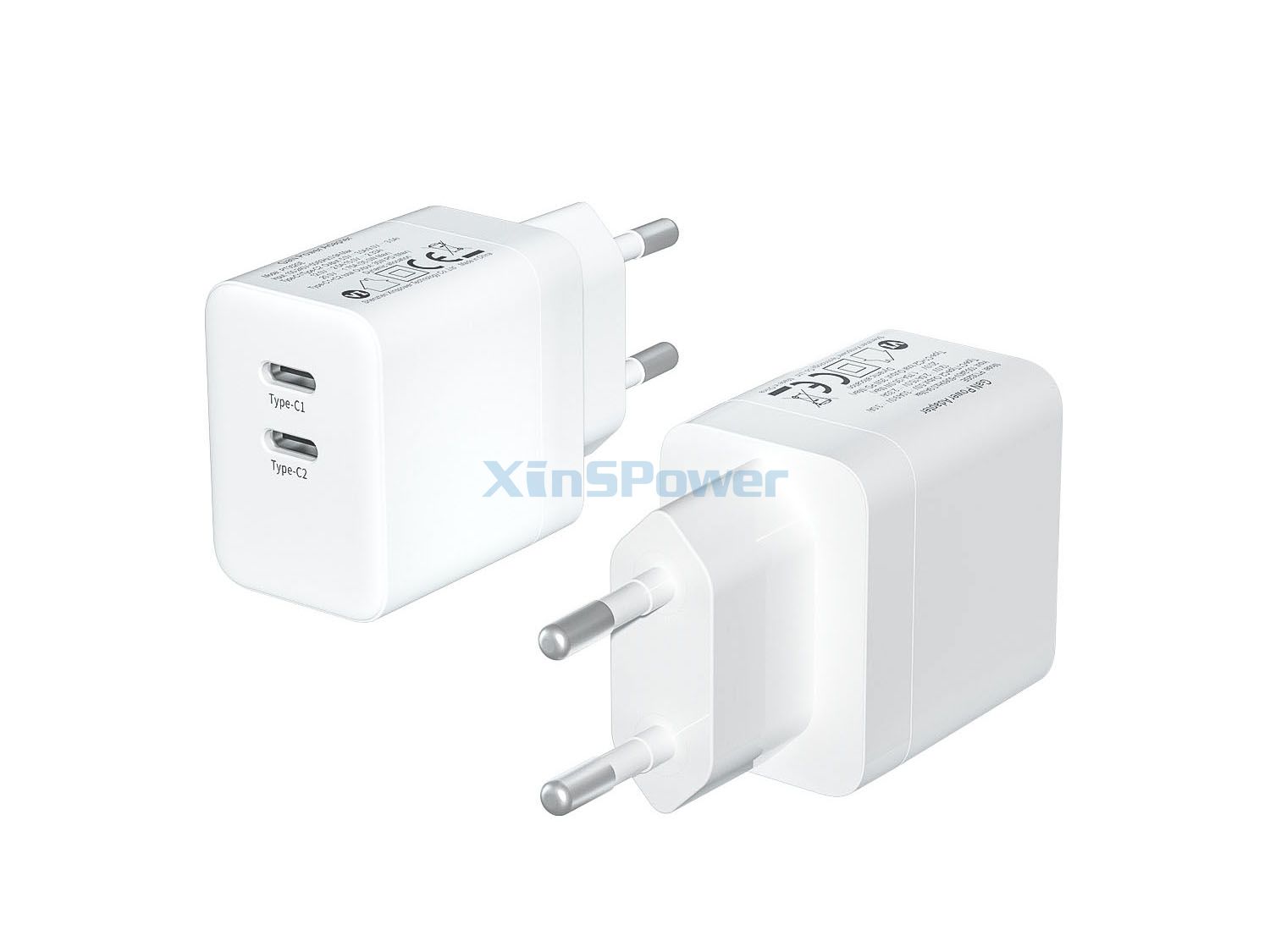 35W Dual USB-C Power Adapter