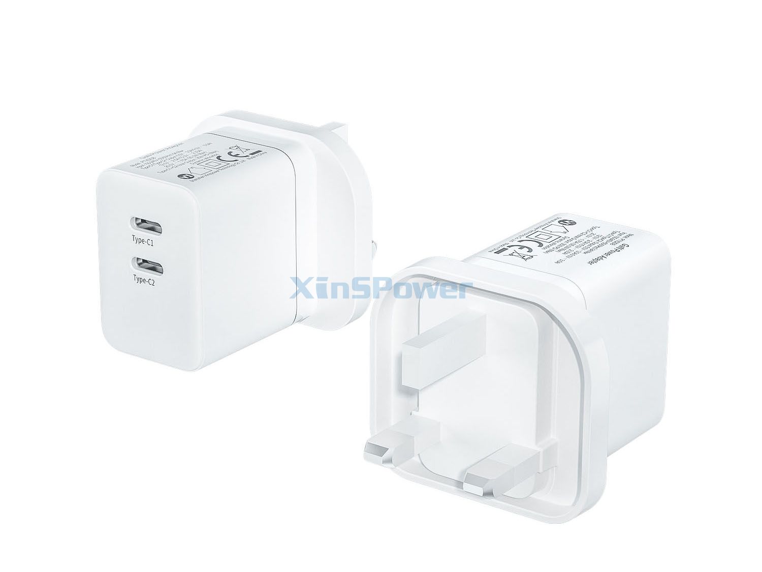 35W Dual USB-C Power Adapter