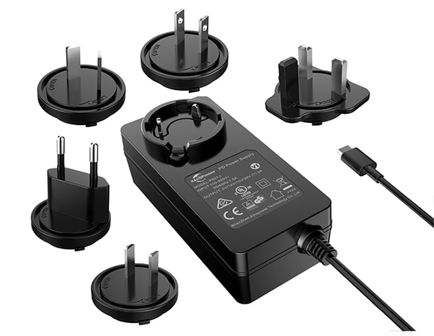 65W AC DC Adapter
