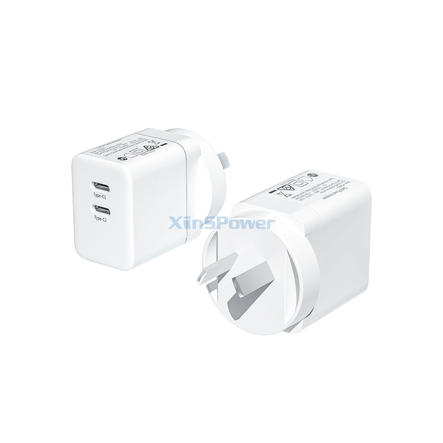 Dual USB C Charger 35W