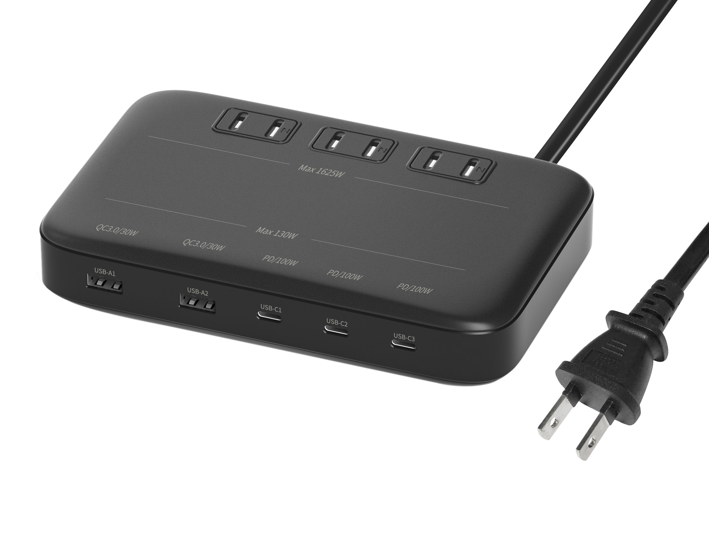 Japan USB C GaN Power Strip