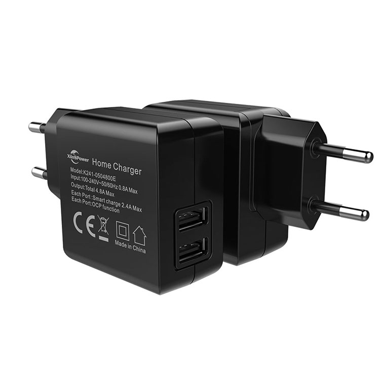 24W Dual Ports USB Charger