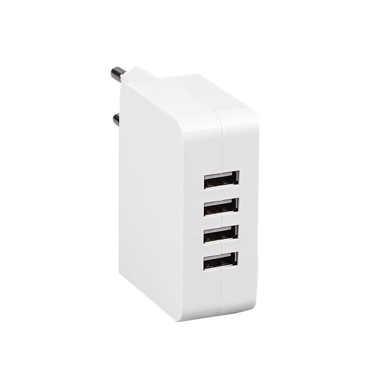 4 Ports USB-A Wall Charger