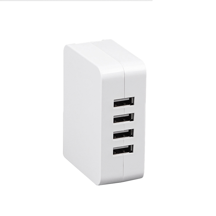 4 Ports USB-A Wall Charger