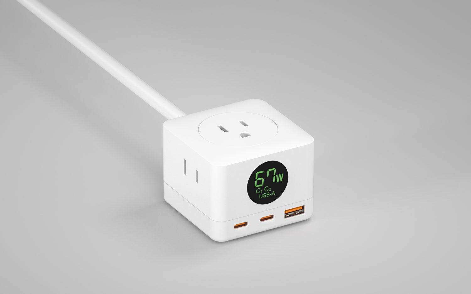 Power Strip With USB C 67W