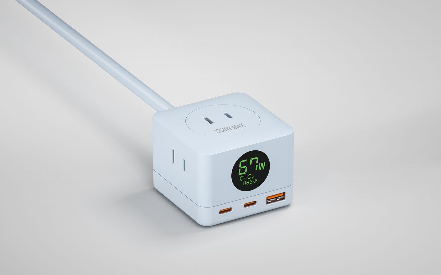 USB Power Strip Charger Station