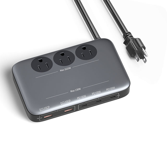 GaN 130W USB Power Strip