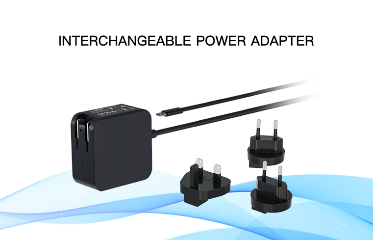 Interchangeable Plug Power Adapter